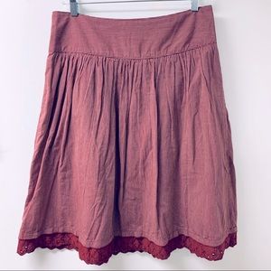 Merona Pinstriped Skirt